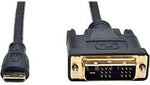 Tripp Lite Mini HDMI to DVI Cable, Digital Monitor Adapter Cable (Mini HDMI to DVI-D M/M) 10-ft. 10' (P566-010-MINI)