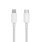 RND Lightning to USB-C 6ft Cable for Apple iPhone and iPad (Pro, Air, Mini) [Apple MFi Certified] (6 feet/1.8M/White)