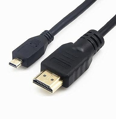 Antephant Micro HDMI to HDMI 2.0 4K 6Ft Audio Cable High Speed 18Gbps Support 4K@60Hz Static HDR RAC 3D Blue-ray HD DVD