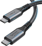 Thunderbolt 4 Cable 4Ft/1.2M, 40Gbps Thunderbolt Cable,USB C Monitor Cable for Single 8K/Dual 4K, 100W USB C Charging Cable Compatible with Thunderbolt 3/4 for Laptop,MacBook,Docking Station.etc