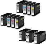 Clickinks Compatible Ink Cartridge Replacement for Canon PGI-1200XL PGI-1200 XL for use with Maxify MB2720 MB2320 MB2020 MB2120 MB2350 MB2050 Printers (2 Full Sets + 3 Extra Black)