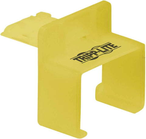 Tripp Lite Universal RJ45 Plug Lock, Yellow, 10 Pack (N2LOCK-010-YW)