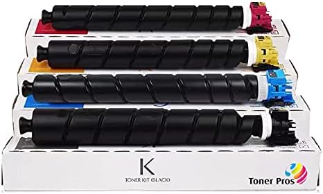 Toner Pros Compatible Toner Cartridge Replacement for TK-8517 (TK8517) for Kyocera TASKalfa 5052ci / 6052ci Color Printers (4-Color-Pack: KCMY) Black 30,000 & Colors 20,000 Pages