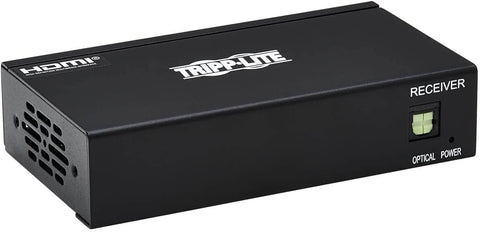 Tripp Lite HDMI Over Ethernet Cat6 Receiver - Up to 230 feet or 70.1 Meters - 4K 60Hz Video, HDR, 4:4:4, PoC, HDCP 2.2, TAA Compliant (B127A-1A0-BH)