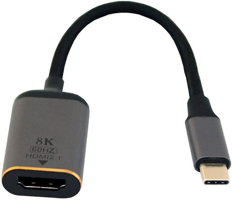 NFHK USB4 USB-C Type-C Source to Female HDMI 2.0 Cable Display 8K 60HZ UHD 4K HDMI Male Monitor