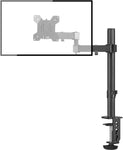 Bracwiser Monitor Mount Single Fully Adjustable Arm Fits One Screen 13-32 inch 22lbs for Monitor Computer Screen 13 15 17 19 20 22 23 24 26 27 30 32 inch VESA 75 100 (MD7421)