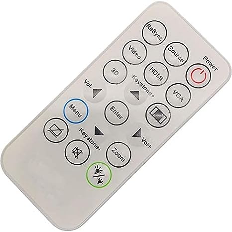 Universal Replacement Remote Control Fit for EH400+ H183X S321 S342e S343 W334 W335 W341 W355 W400+ WU334 WU335 WU336 WU337 X340 X341 X343 X343e W316ST OES991 OSS891 OES951 for Optoma