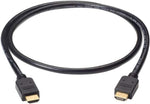 2TT3480 - Black Box Premium High-Speed HDMI Cable with Ethernet, Male/Male, 2-m (6.5-ft.) (VCB-HDMI-002M)