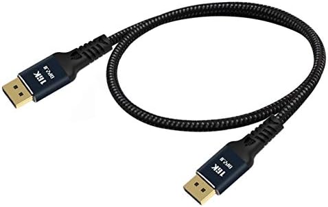 Cablecc DisplayPort 2.0 DP to DP Cable 16K 60hz Cable Ultra-HD UHD DP 1.4 8K 120hz for PC Laptop TV 2M