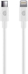 Griffin USB-C to Lightning Cable | Compatible with Apple Lightning - 6FT, White