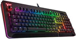 Thermaltake Level 20 RGB Black Aluminum Gaming Keyboard Razer Green Switches, 16.8M Color RGB, 32 Color Zone Options, Alexa Voice Control & Razer Chroma Sync Compatible, KB-LVT-RGBRUS-01