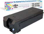 MADE IN USA TONER Compatible Replacement for use in Kyocera Copystar TASKalfa 6500i, 6501i, 8000i, 8001i, TK-6707, TK-6709 (Black,1 Cartridge)