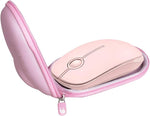 Hermitshell Travel Case for Jelly Comb 2.4G Slim Wireless Mouse (Only Case) (Pink)