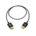 ZITAY Ultra Thin and Flexible 8K HDMI Cable 2.1 48Gbps 1.64ft/50cm,High Speed Supports 8K 60Hz,4K 120Hz Camera, Compatible with Atomos Camcorder, Monitor, Gimbal A7S3 M4 FX3 ninjav S1H GH6Z9 PS5