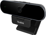 Yealink UVC20 Webcam 1080P Camera with Microphone USB Conferencing Camera System Teams Zoom and Skype for Business Certified HD Audio and Video with Smart Light Lens Cap for Meeting Room