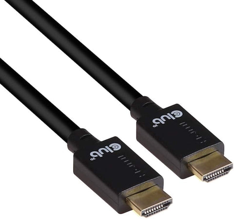 Club3D CAC-1373 Ultra High Speed HDMI Certified Cable 4K 120Hz 8K 60Hz (with DSC 1.2, 3 Meter/9,84 Feet Black, Male-Male