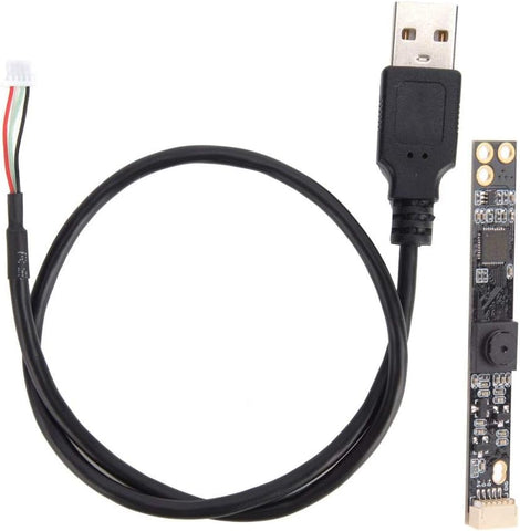 Fafeicy USB Camera Module Board OV3660 Chip 3 Million Pixels 2048x1536 25fps 85° with Cable