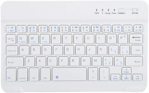 Mini Wireless Bluetooth Keyboard, Portable Ultraslim Compact Keyboard for Computer/Desktop/PC/Laptop Support Standby for 60 Days