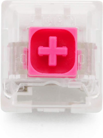 Novelkey Kailh Box Pink Switch RGB SMD Pinks Clicky Switches Dustproof Switch for Mechanical Keyboard IP56 mx stem (Kailh Box Pink x110)