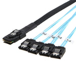 chenyang Internal Mini SAS SFF-8087 36Pin to 4 SATA 7Pin Target Hard Disk 6Gbps Data Server Raid Cable