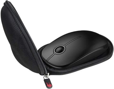 Hermitshell Travel Case for Vssoplor/Jelly Comb 2.4G Slim Wireless Mouse (Only Case) (Black)