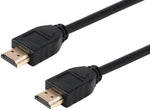 Monoprice Premium High Speed HDMI Cable - 6 Feet - Black | 4K@60Hz, HDR, 18Gbps, YCbCr 4:4:4, OD 0.22in, 30AWG, CL2 - Commercial Series