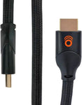 ECHOGEAR Long 15ft Braided HDMI 2.0 Cable - 4k & HDR Compatible - Gold Plated Connections Support 4k at 60fps Refresh Rate & 18gbps Bandwidth