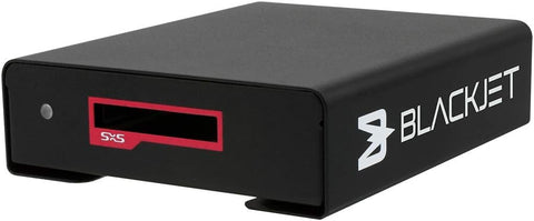 Blackjet TX-1S SxS Media Reader Thunderbolt 3, Video, 4K, Broadcast, DIT, Workflow, Cinema, Production