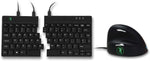 R-Go Tools Premium Combo Ergonomic Break Mouse and Split Keyboard - (QWERTY (US) / Wired/Windows, Linux)