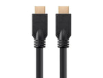 Monoprice HDMI Cable - 25 Feet - Black (3 Pack) No Logo, High Speed, 4K@60Hz, HDR, 18Gbps, YCbCr 4:4:4, 24AWG, CL2, Compatible with UHD TV and More - Commercial Series