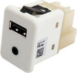 GM Genuine Parts 20870101 Audio and USB Receptacle in White