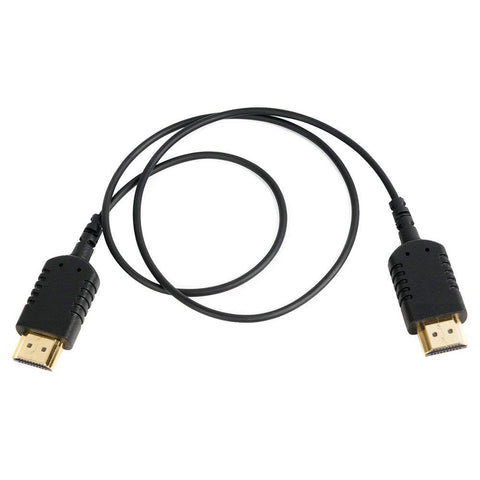 PVCLUB Came-TV 2 Foot Flexible and Ultra-Thin HDMI Type A-A Cable for Gimbal Use,Feild Monitor,DSLR Video Camera/Camcorder