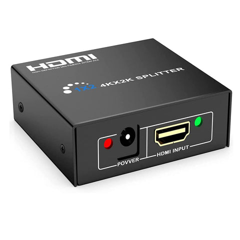 SANOXY Full HD 1x2 Port HDMI Compliant Splitter Amplifier Repeater 3D 1080p Female Switch Box Hub