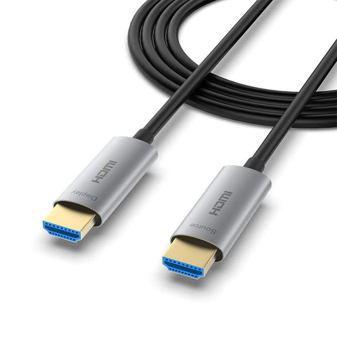 ATZEBE Fiber Optic HDMI Cable 30ft, Fiber HDMI Cable Supports 4K@60Hz, 4:4:4/4:2:2/4:2:0, HDR, Dolby Vision, HDCP 2.2, ARC, 3D, High Speed 18Gbps