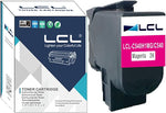 LCL Compatible Toner Cartridge Replacement for Lexmark C540H2MG C540H1MG C540A1MG 2000Pages C54X X543 X544 C540 C540n C543 C543dn C544 C544dn C544dtn C544dw C544n C546dtn X543 X543dn (1-Pack Magenta)