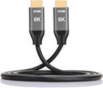 Xiwai HDMI 2.1 Cable Ultra-HD UHD 8K 60hz 4K 120hz Cable 48Gbs with Audio & Ethernet HDMI Cord 1m-5m (3.0M)