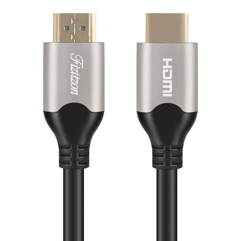 Fizttzon 4K HDMI Cable 25Ft High Speed HDMI 2.0 Cable Support 4K/60Hz,3D,1080P,18Gbps Transfer-Grey