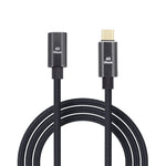 xiwai 0.5m USB4 Extension Cable Male to Female 40Gbps with 100W Charging and 8K@60Hz Compatible with Thunderbolt3/4