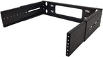 Ares Vision 19 Inch Wide 2U Heavy Duty Steel Extendable Wall Mount Bracket Rack for Network Equipment (2U)