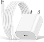 for iPhone14 13Fast Charger, Usbc Apple 20w Power Adapter Cube Fast Charging Block,USB-C Wall Plug Box+?Apple MFI Certified? USB C Lightning Cable Cord 10ft for iPhone14/13 Pro/12 Mini/12 Pro Max/11