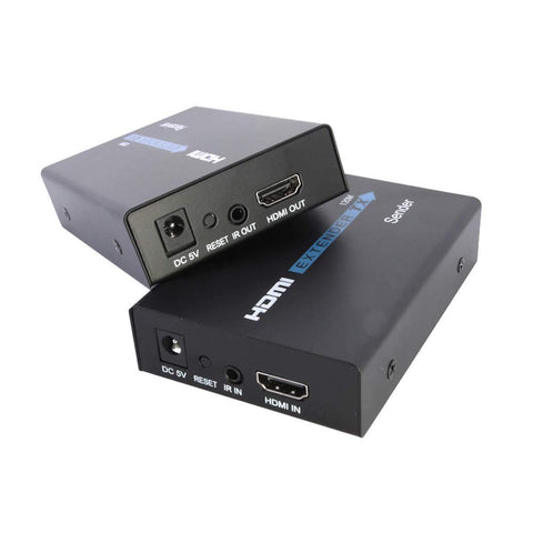 1080P HDMI Extender Over One CAT5E/6 TCP/IP Standard IR Loop Repeater 100M TCPIP - axGear