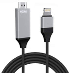 Wahbite iPhone to TV HDMI Cable, MFi Certified Lightning to HDMI Cord for iPhone/iPad/iPod on TV/Projector/Monitor, 6.6ft