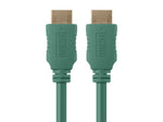 Monoprice 6ft 28AWG High Speed HDMI Cable w/Ferrite Cores - Green