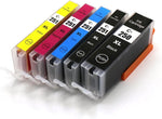 Premium Color Ink Cartridge PGI-250/C-250 and CLI-251/C-251 for Printer Ink, Compatible Ink Jet Cartridge for Canon Printer PIXMA MX922 IX6820, 5 Packs