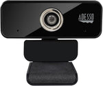 Adesso CyberTrack 6S 4K Ultra HD USB Webcam with Manual Focus and Built-in Stereo Microphone