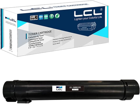 LCL Compatible Toner Cartridge Replacement for Xerox 106R03393 B7025 B7030 B7035 15.5K (1-Pack Black)