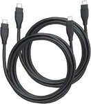 6.5ft USB 3.1 Type C to C with Emark IC - Dual Pack (4351)