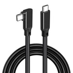 90 Degree Elbow USB C to USB C Cable 10FT,TYPEC 3.1 GEN2,3.2Gen 2 USB-C Cable 4K@60Hz UHD Video Monitor Cable 20Gbps USB C Cable 100W PD Fast Charging Cable.for Oculus Quest, MacBook Pro,AR,Switch…