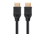 Monoprice HDMI Cable - 10 Feet - Black (5 Pack) No Logo, High Speed, 4K@60Hz, HDR, 18Gbps, YCbCr 4:4:4, 32AWG, CL2, Compatible with UHD TV and More - Commercial Series