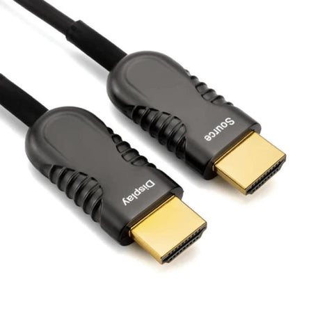 Pacroban Ultra Slim Fiber Optic HDMI Cable 30ft 4K 60Hz, HDR, HDCP 2.2, 18Gbps, Active, High Speed, High Video Resolution- 4K@60Hz 4:4:4 Slim Light HDMI +5V (30ft)